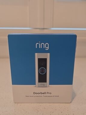 Ring Doorbell Pro; Satin Nickel Color